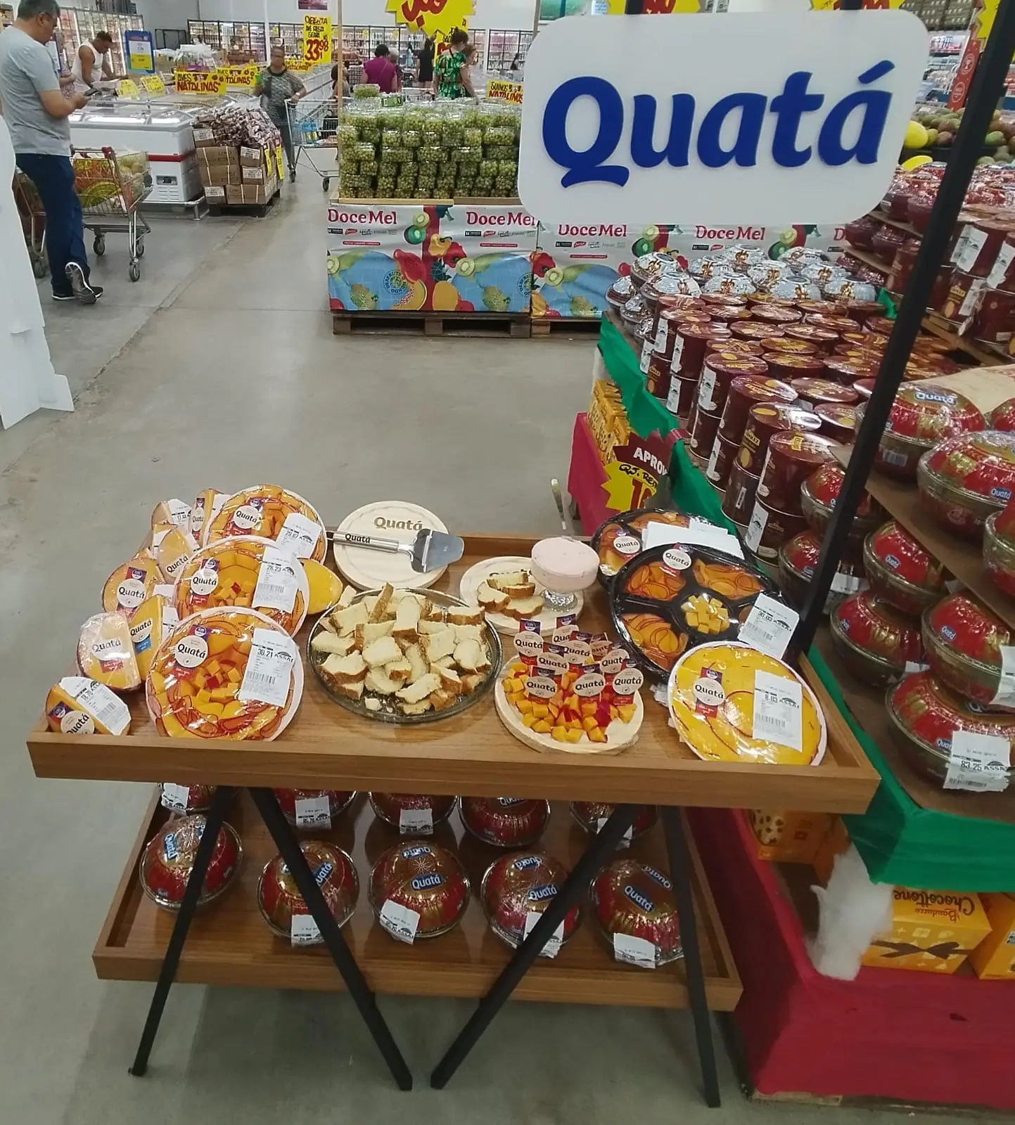 Degustação e ponto extra
